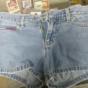 Tommy jeans short shorts size 7